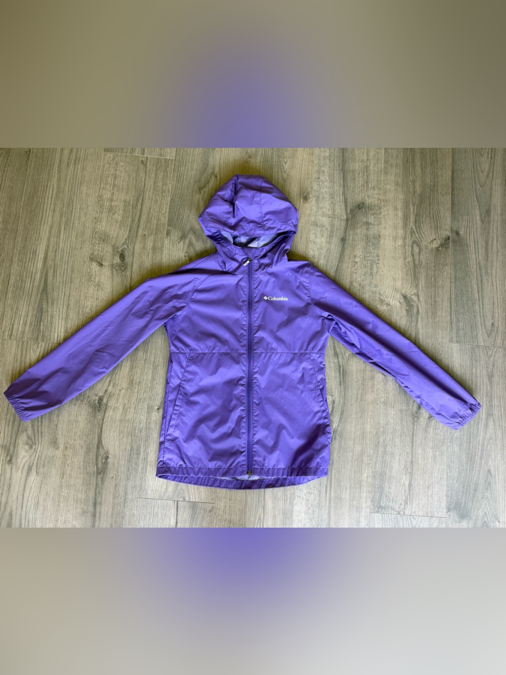 Columbia Violet Hooded Outdoor Jacket
